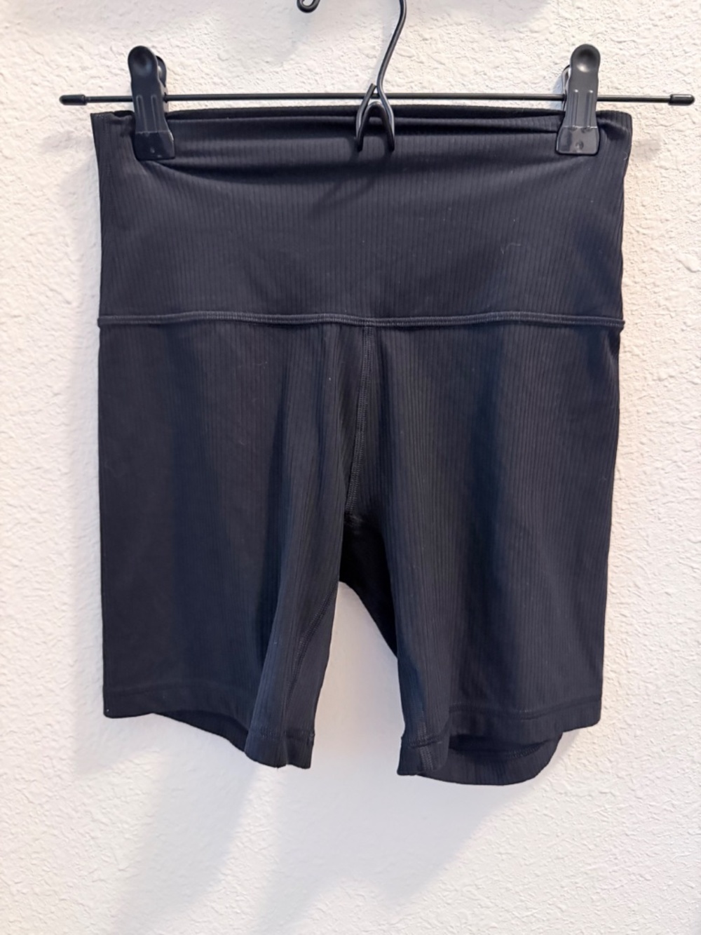 Lululemon Power Pivot Tank Rib Align High Rise Ribbed Shorts Set Black - Picture 8 of 12
